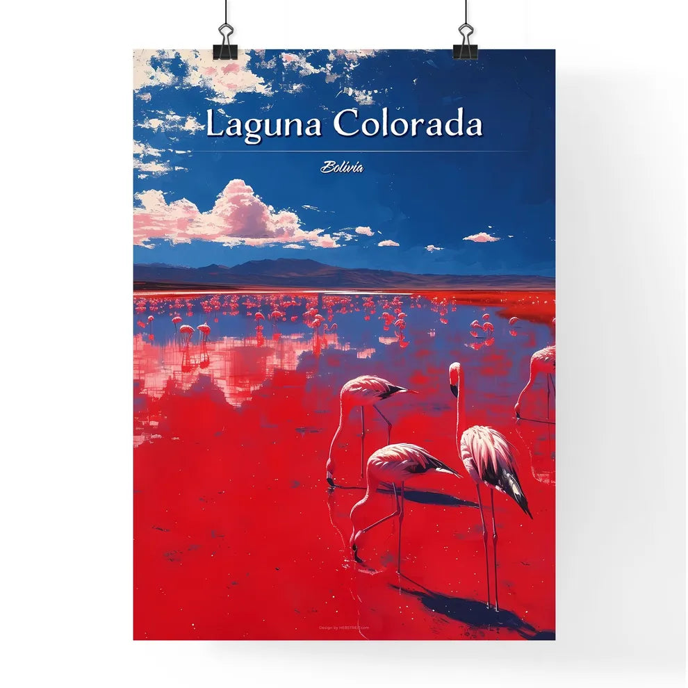 Laguna Colorada Poster