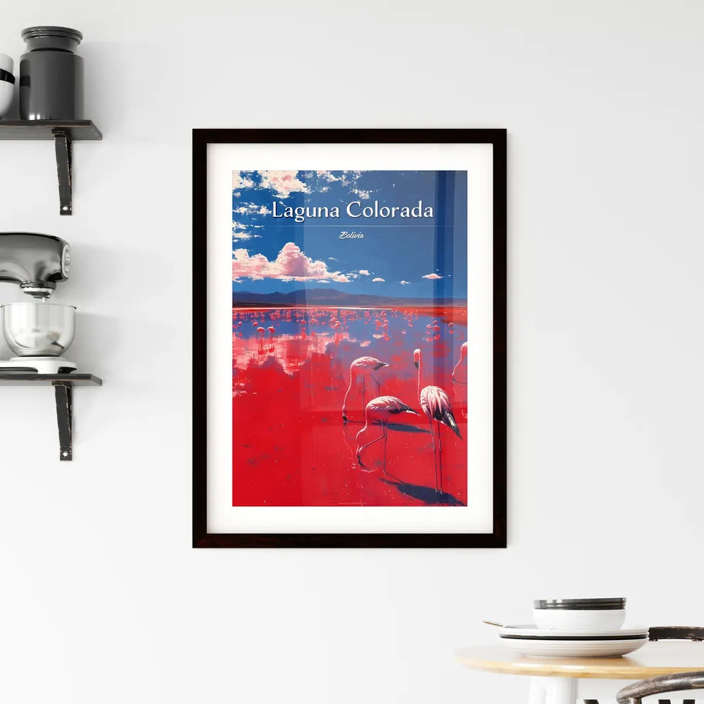 Laguna Colorada Framed Print