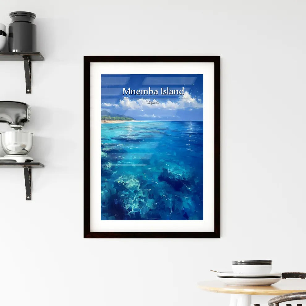Mnemba Island Framed Print