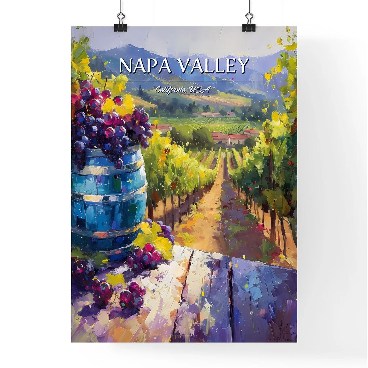 Napa Valley Poster