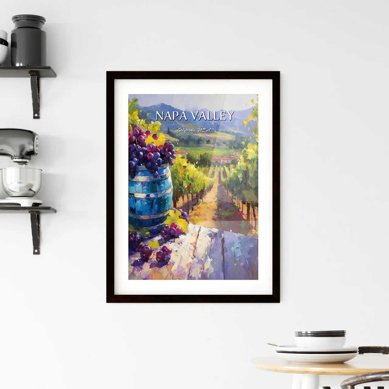 Napa Valley Framed Print