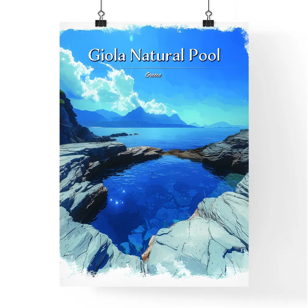 Giola Natural Pool Poster
