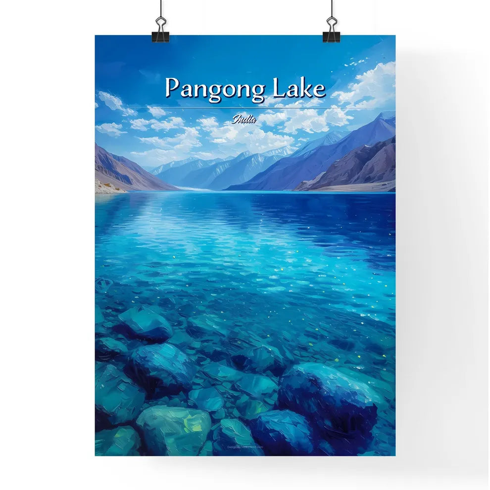 Pangong Lake Poster