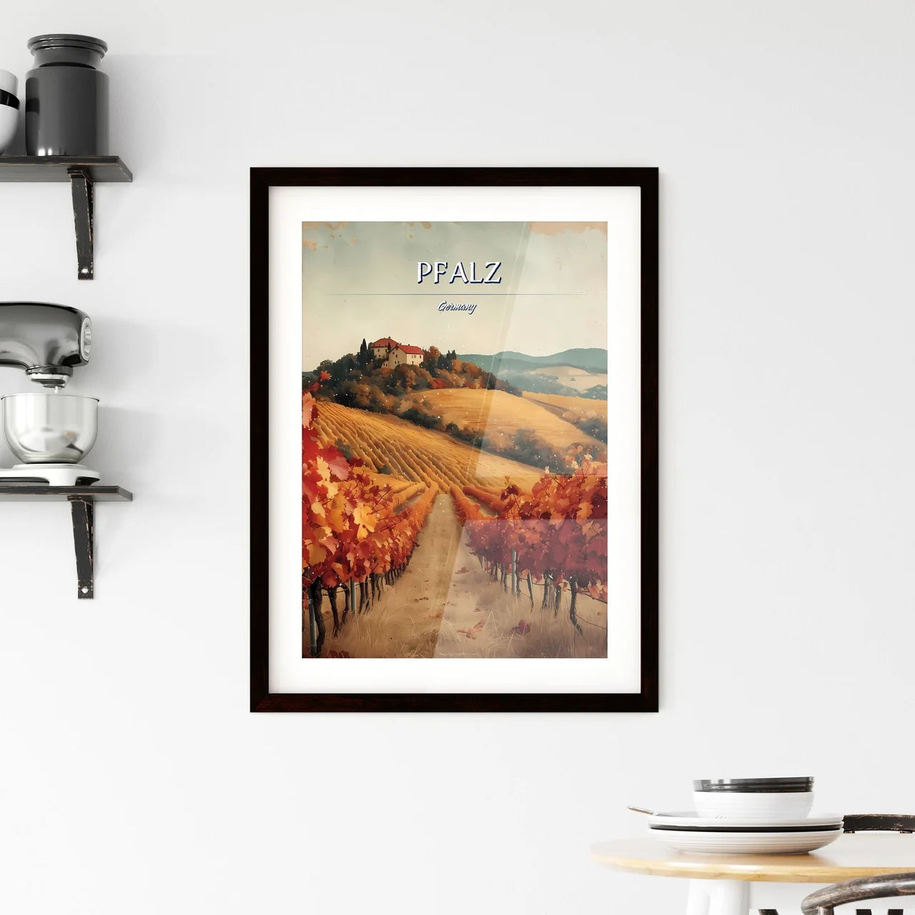 Pfalz Framed Print