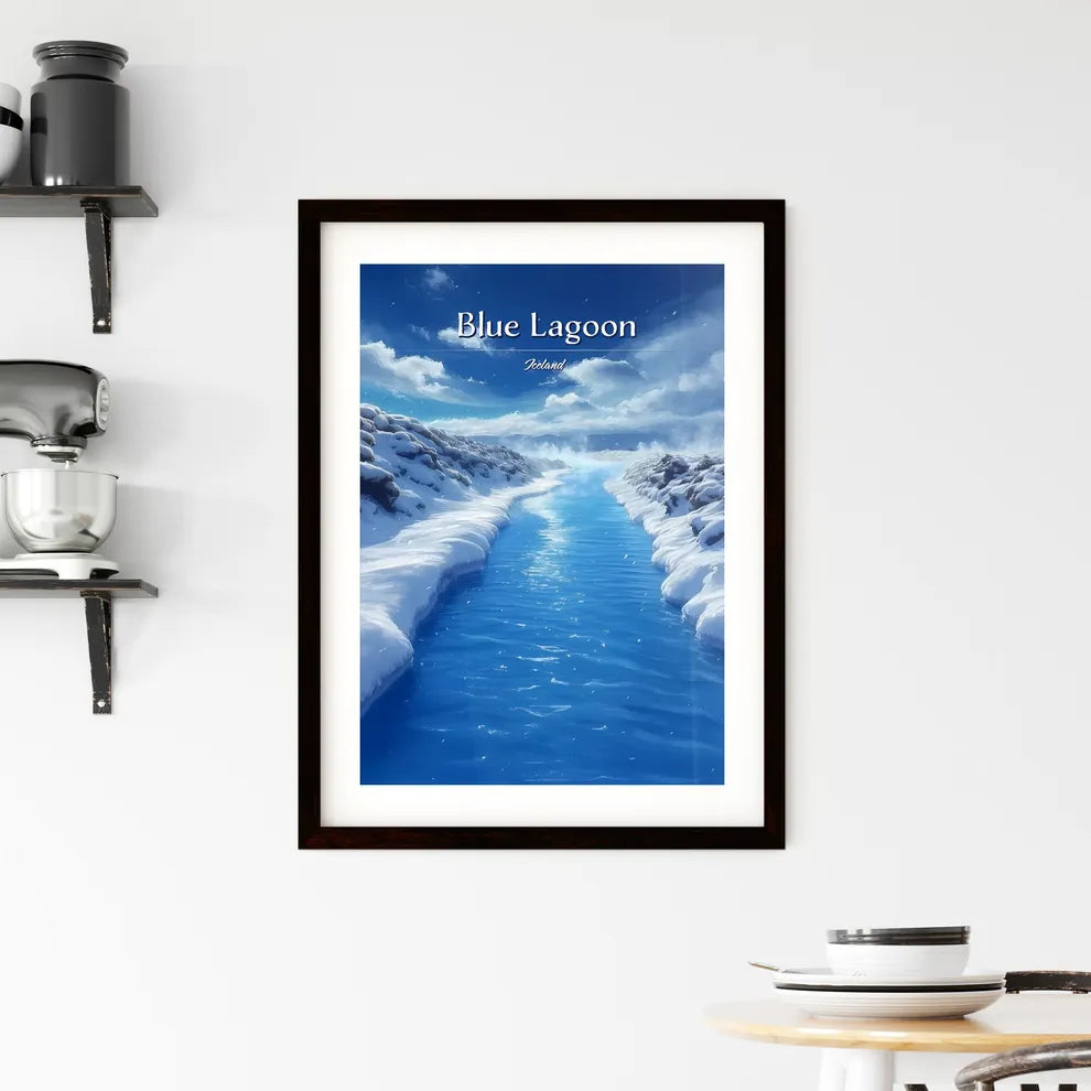 Blue Lagoon Framed Print
