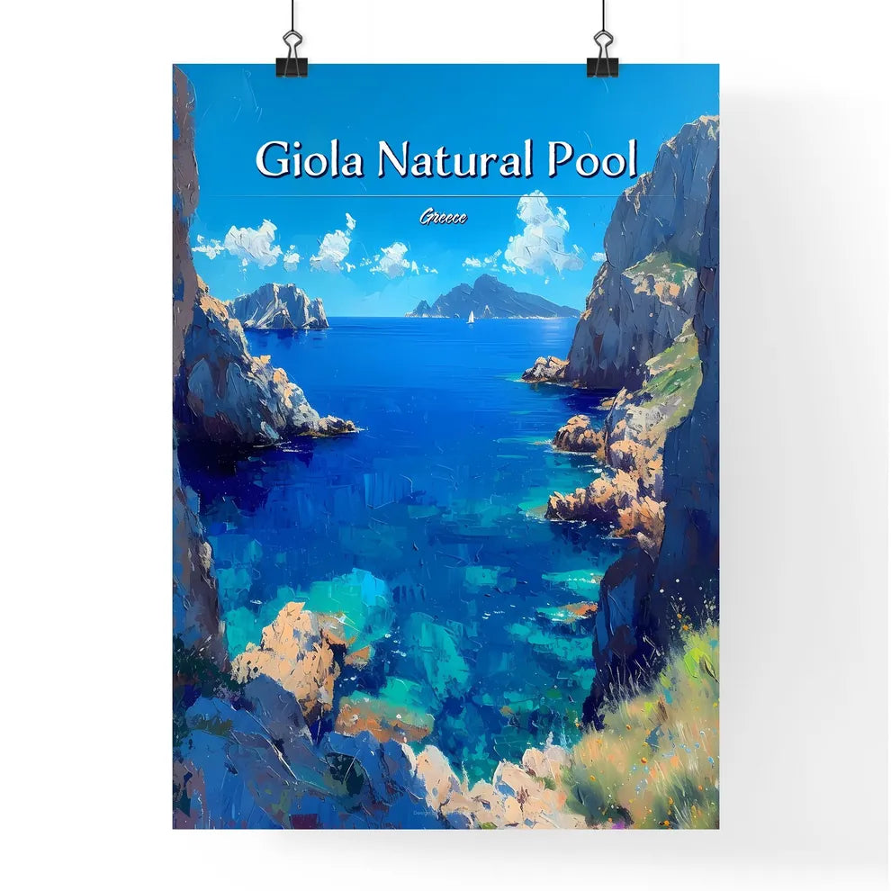 Giola Natural Pool Poster