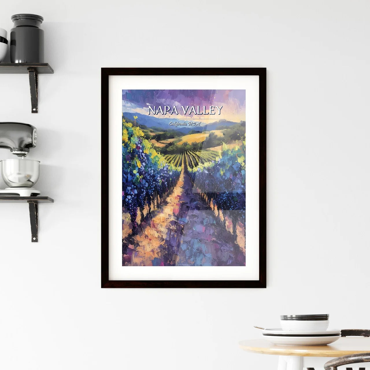 Napa Valley Framed Print