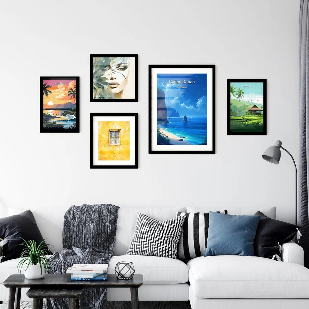 Railay Beach - Art print of a beach with Wall Art