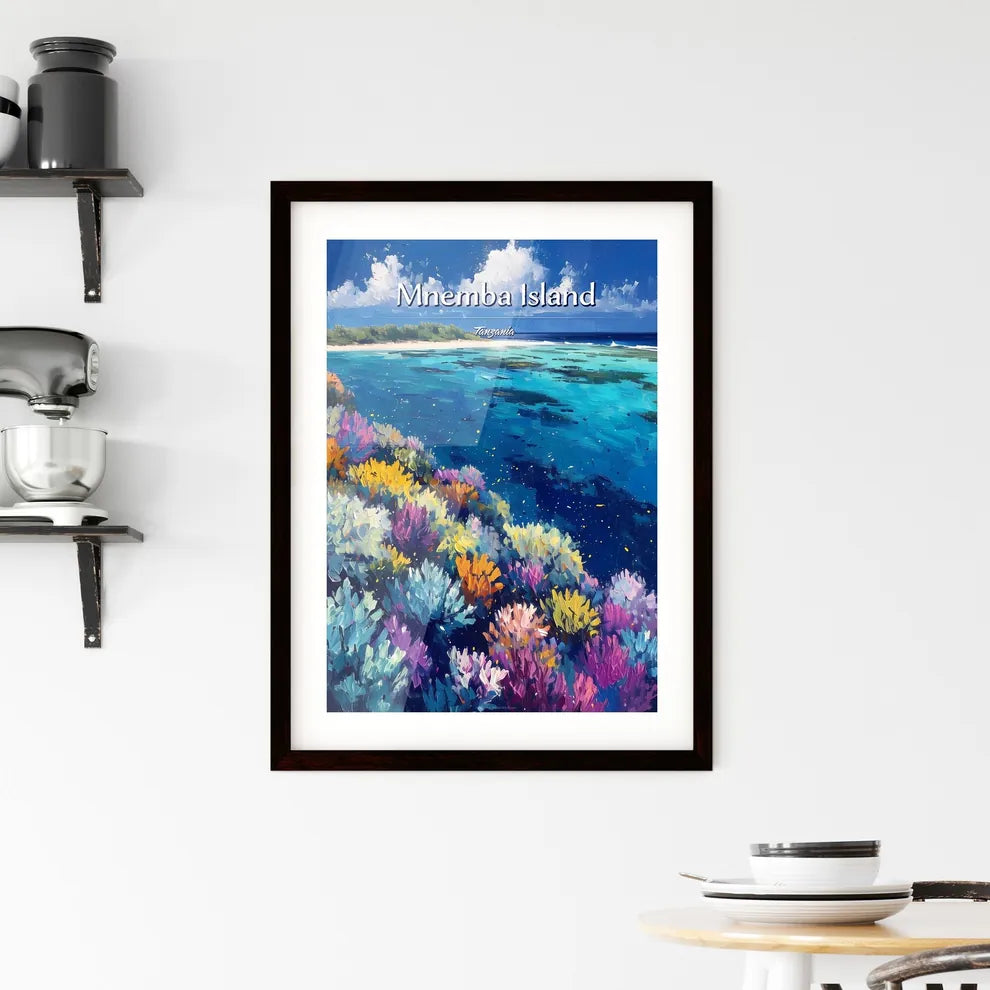Mnemba Island Framed Print