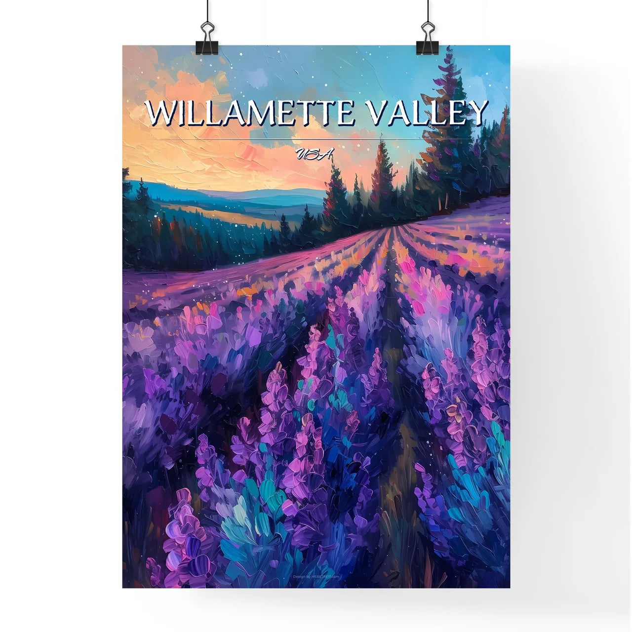 Willamette Valley Poster