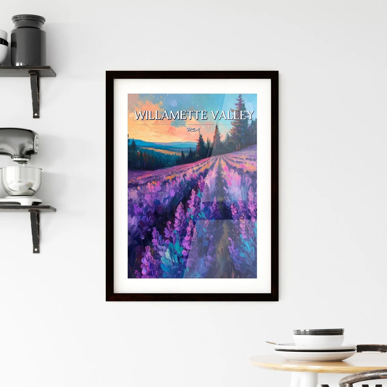 Willamette Valley Framed Print