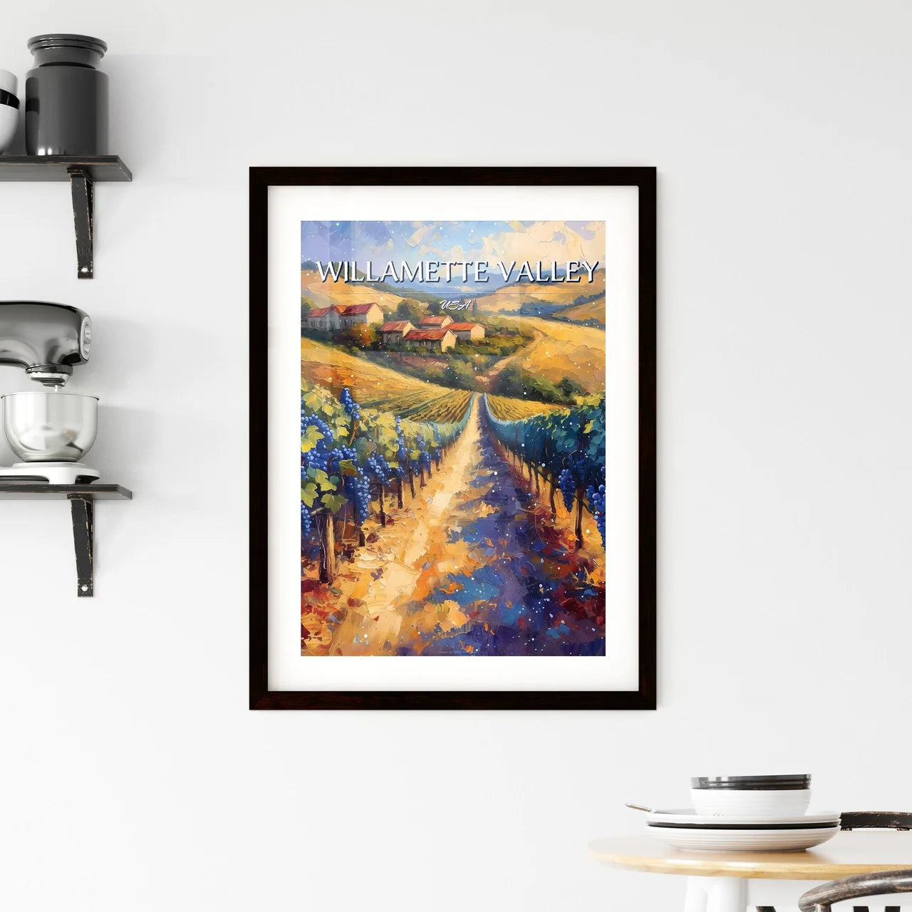 Willamette Valley Framed Print
