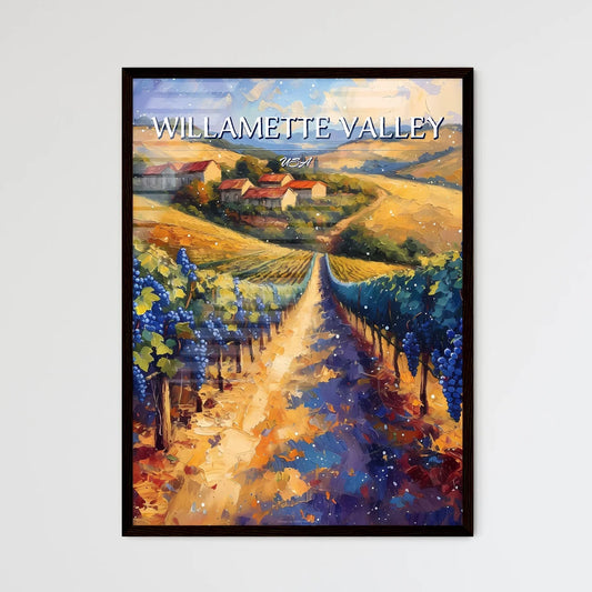 Willamette Valley - Framed Art Print