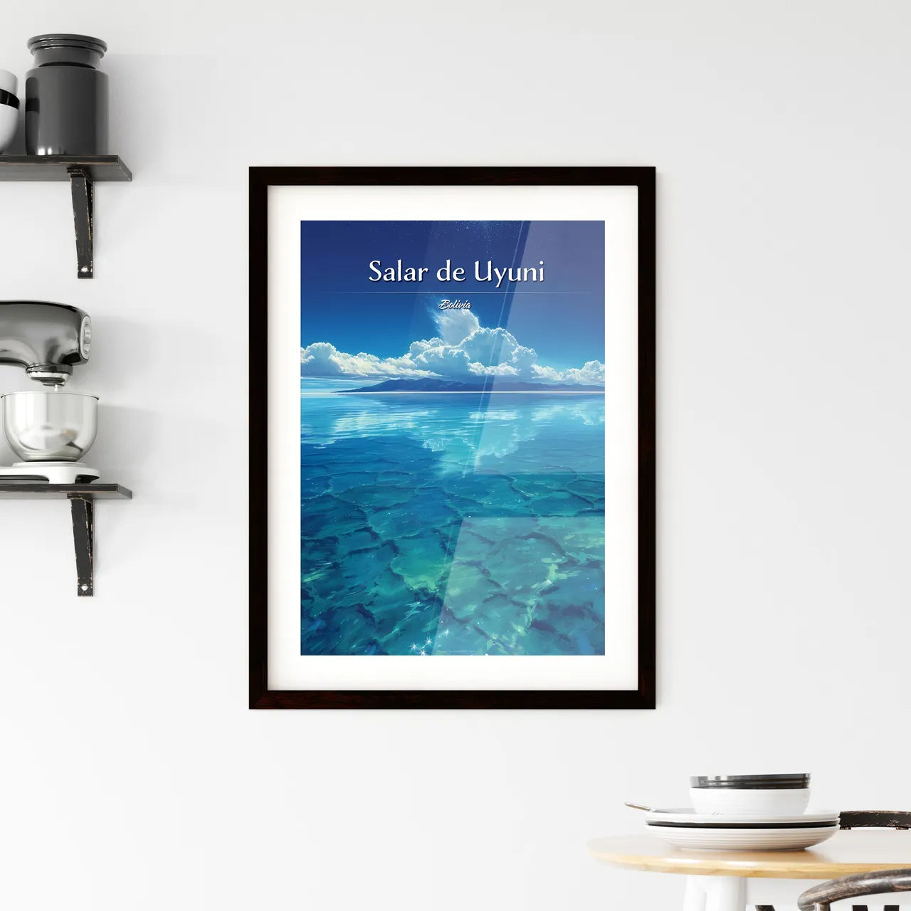 Salar de Uyuni Framed Print