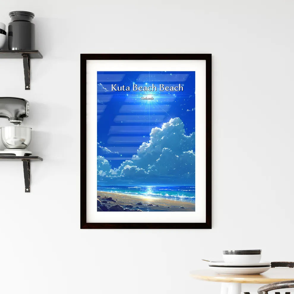 Kuta Beach Beach Framed Print