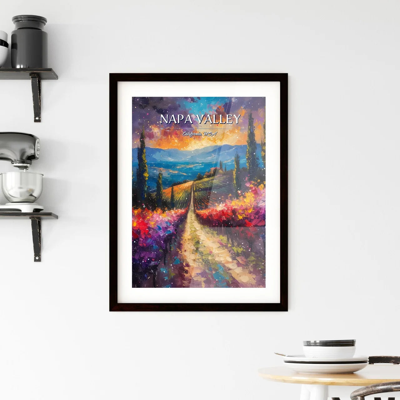 Napa Valley Framed Print