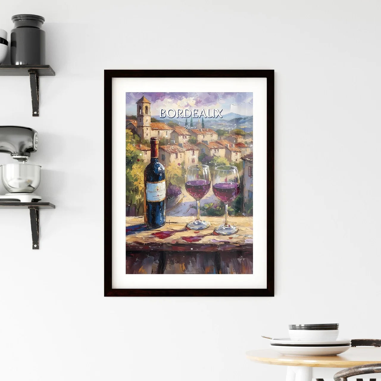 Bordeaux Framed Print