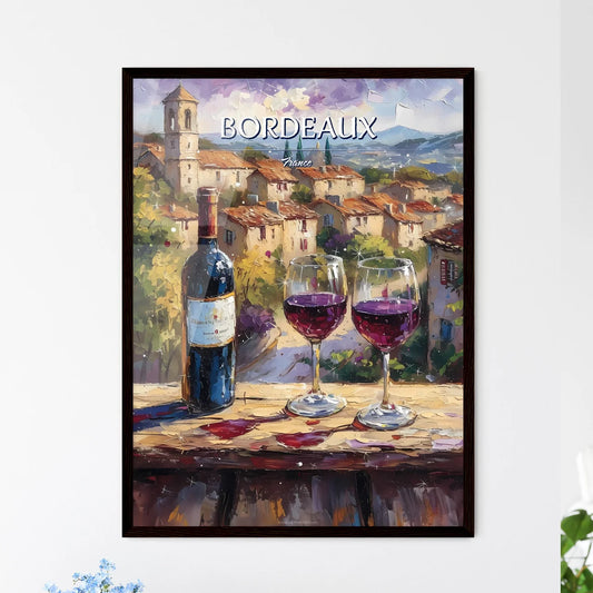 Bordeaux - Framed Art Print