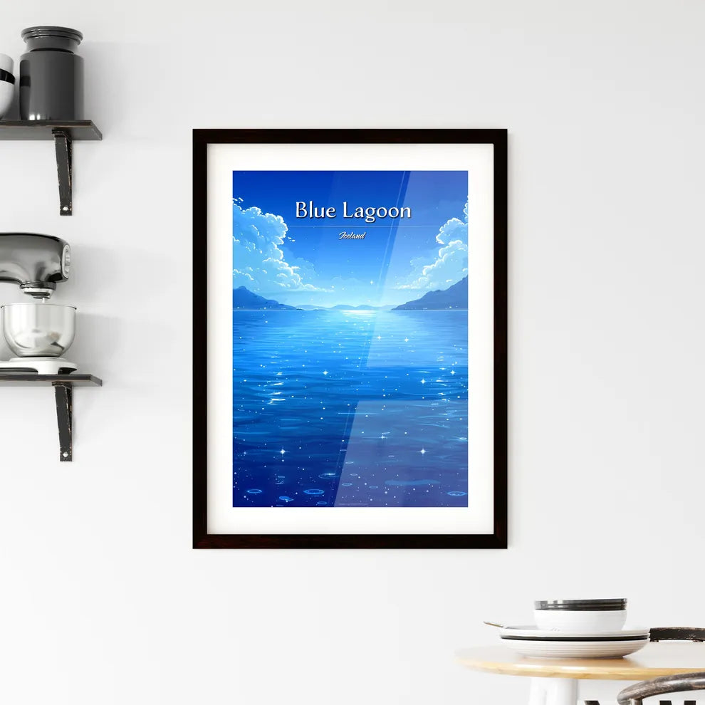 Blue Lagoon Framed Print