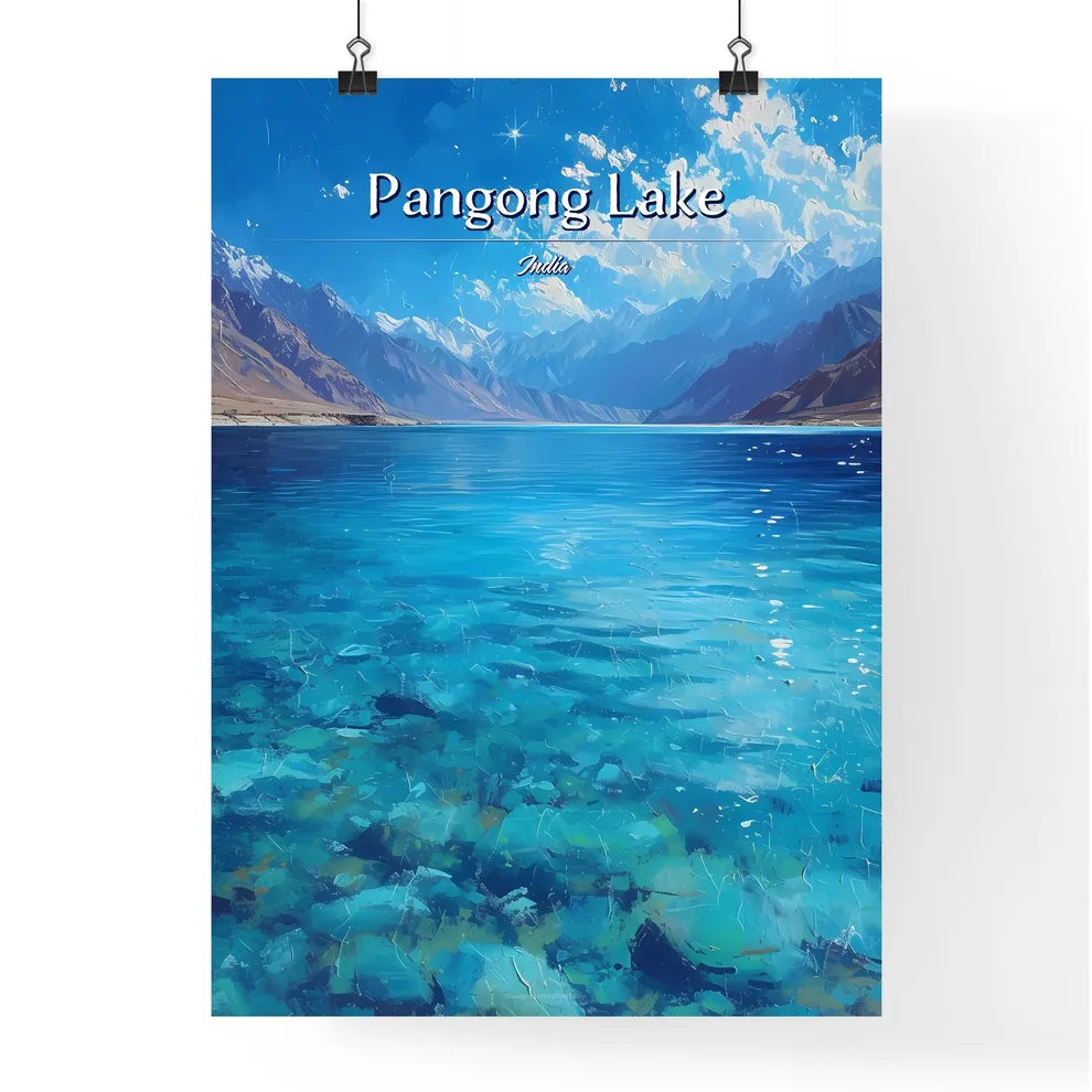 Pangong Lake Poster