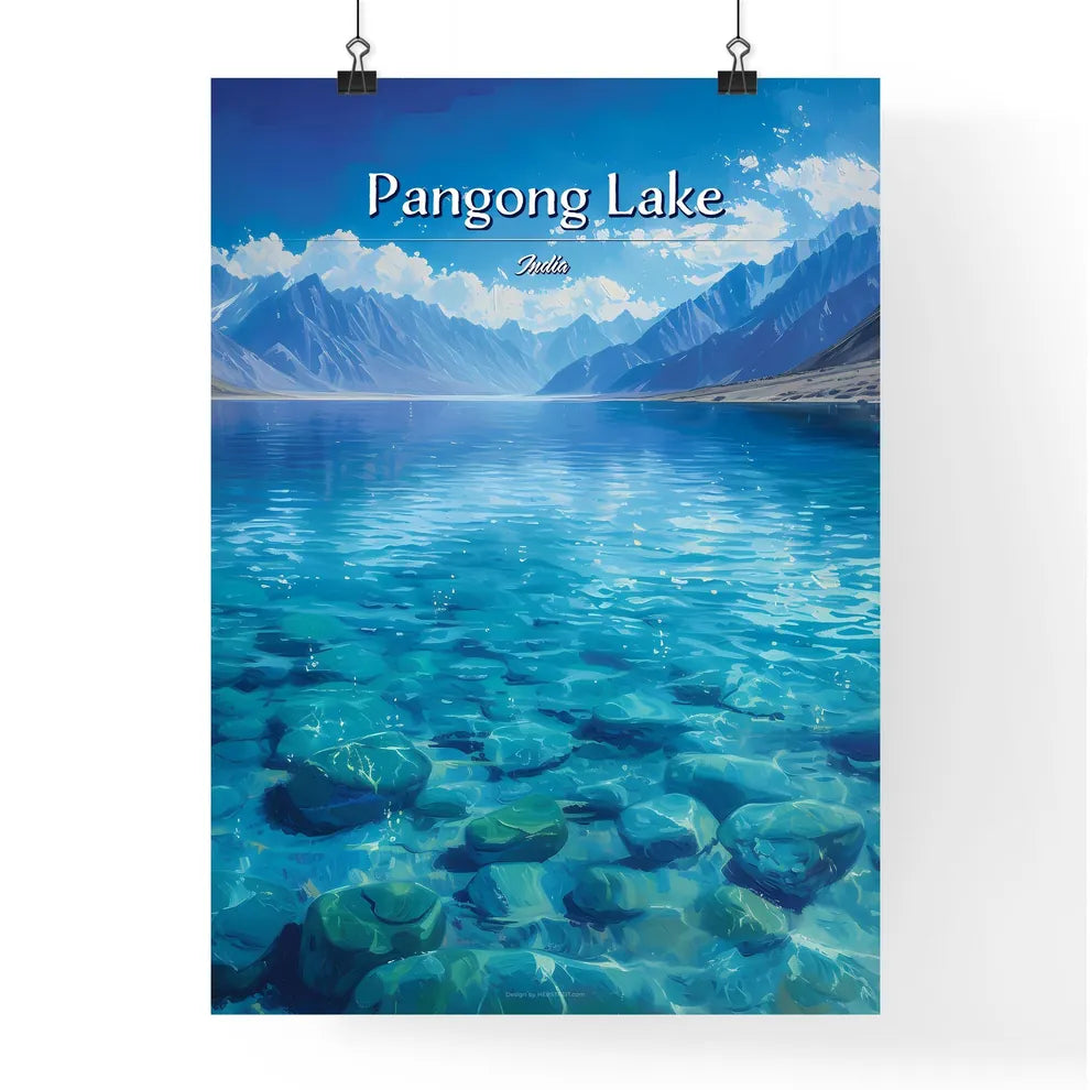 Pangong Lake Poster