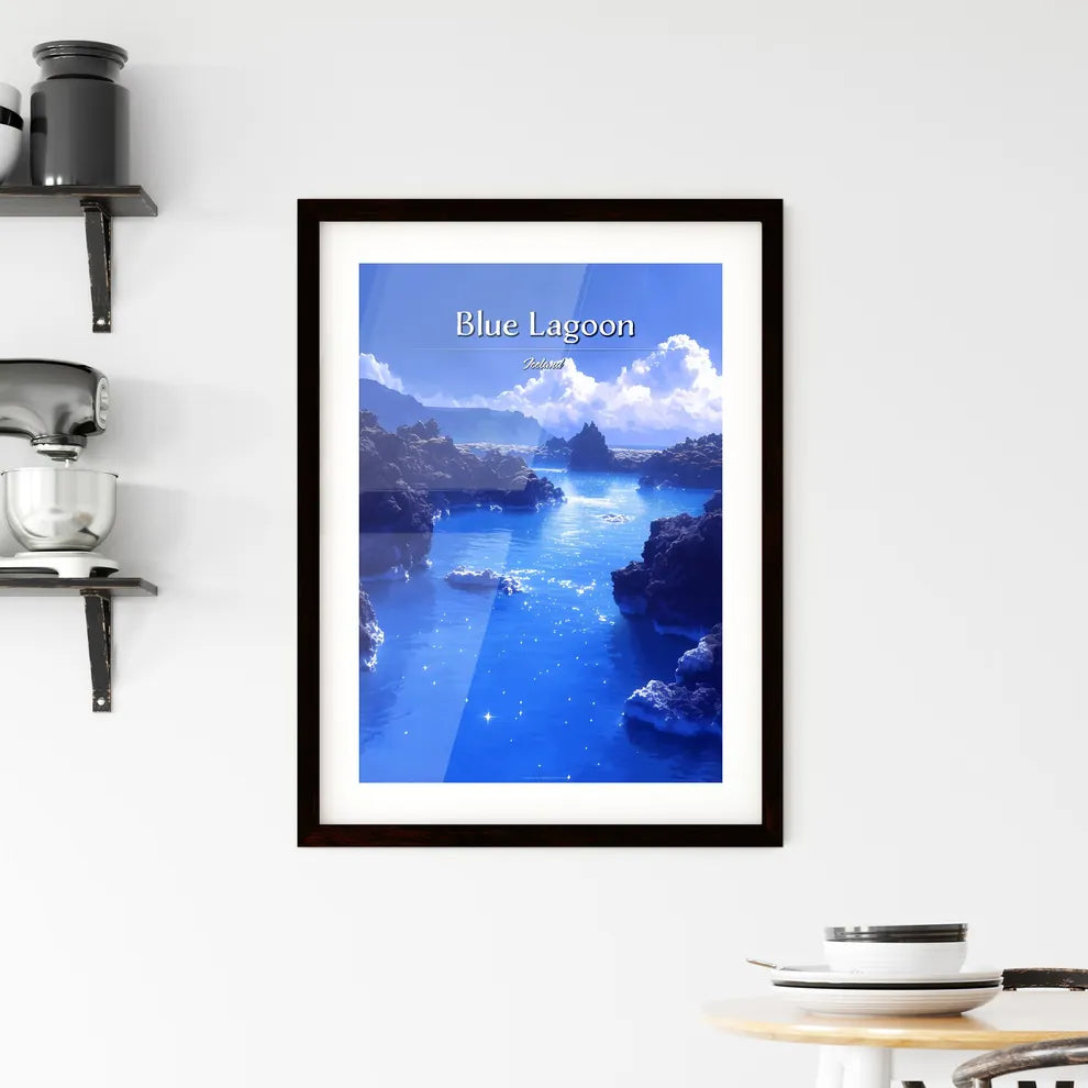 Blue Lagoon Framed Print