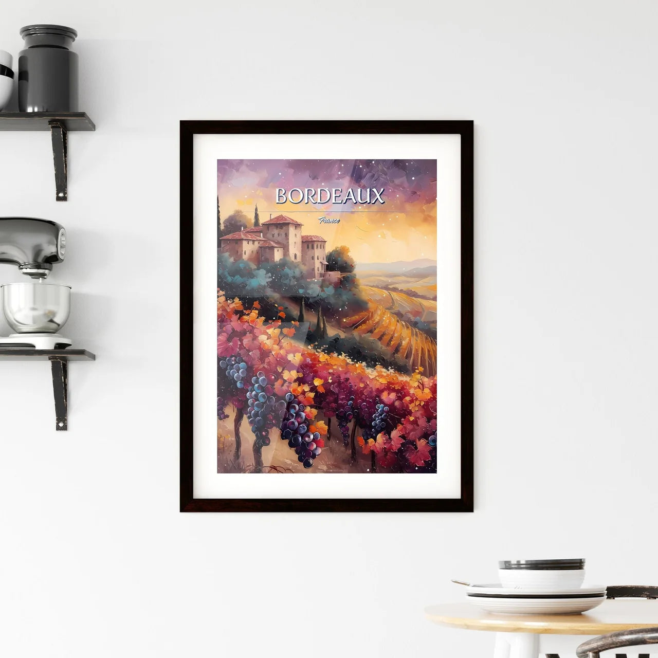 Bordeaux Framed Print
