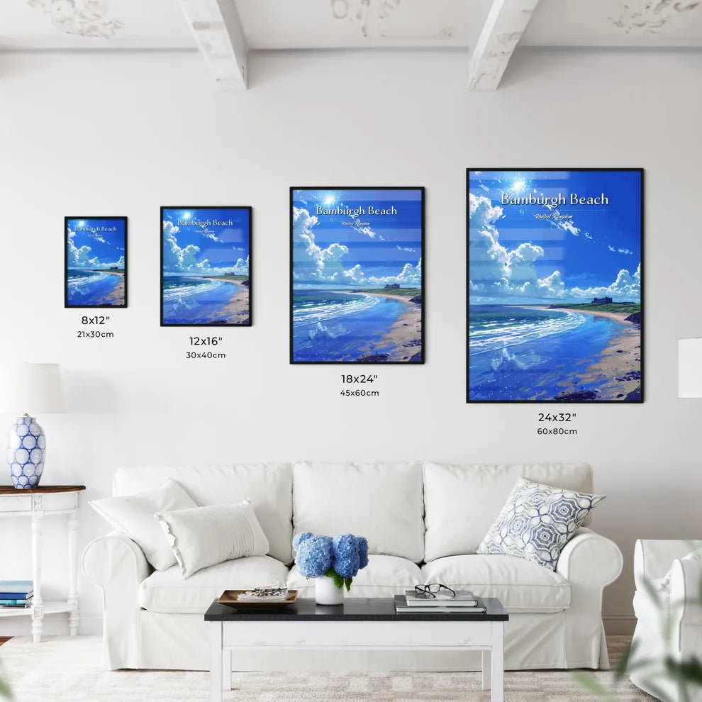 Bamburgh Beach - Kitchen Hangings