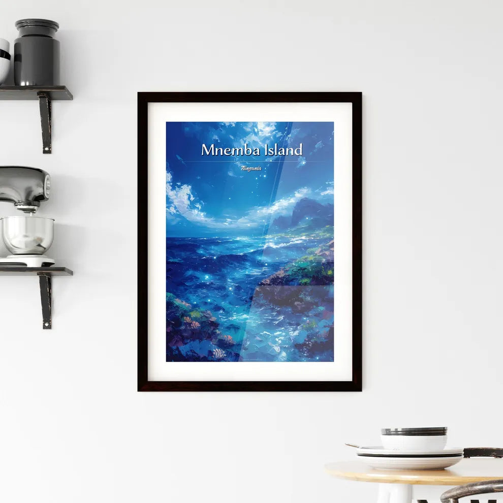 Mnemba Island Framed Print