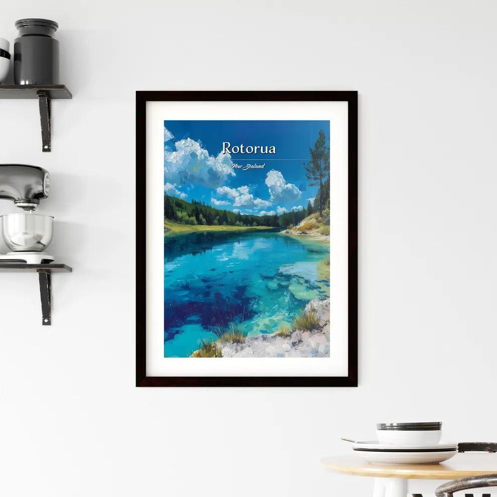 Rotorua Framed Print