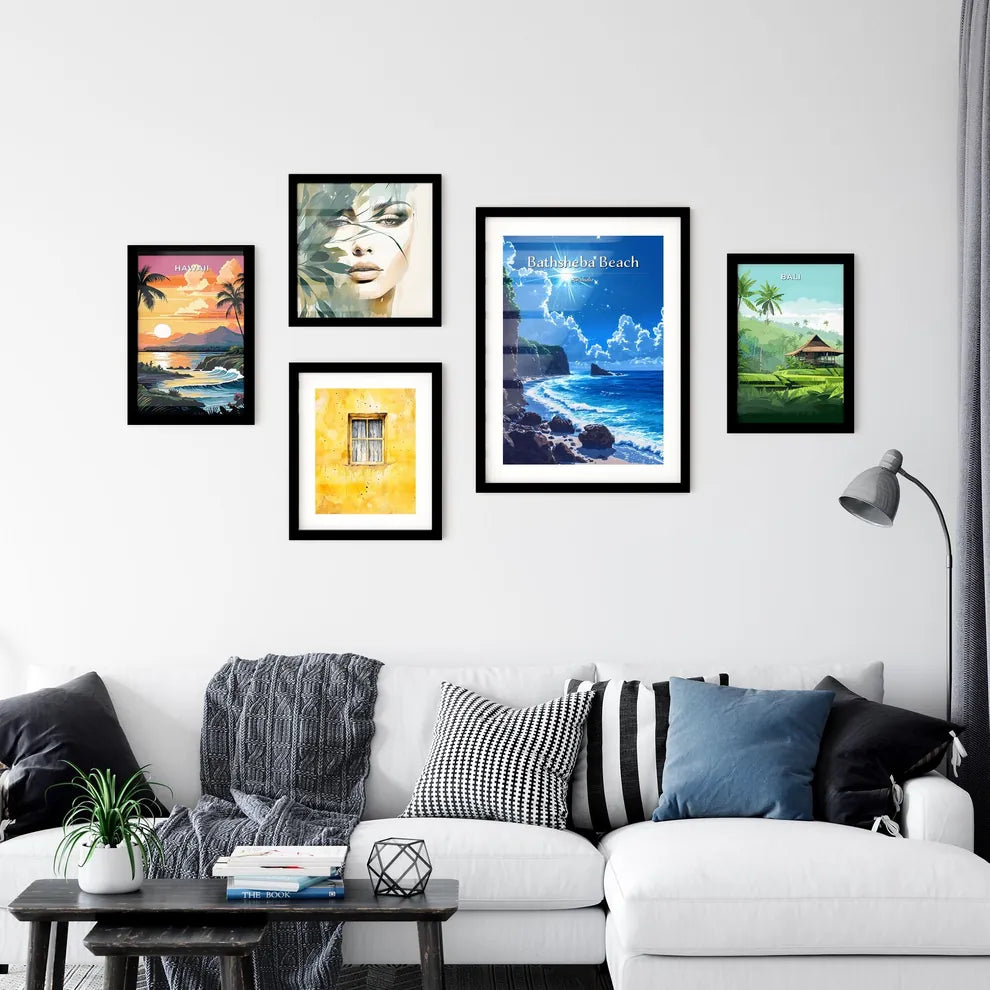 Bathsheba Beach Wall Art