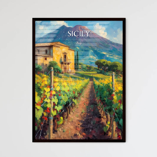 Sicily - Framed Art Print