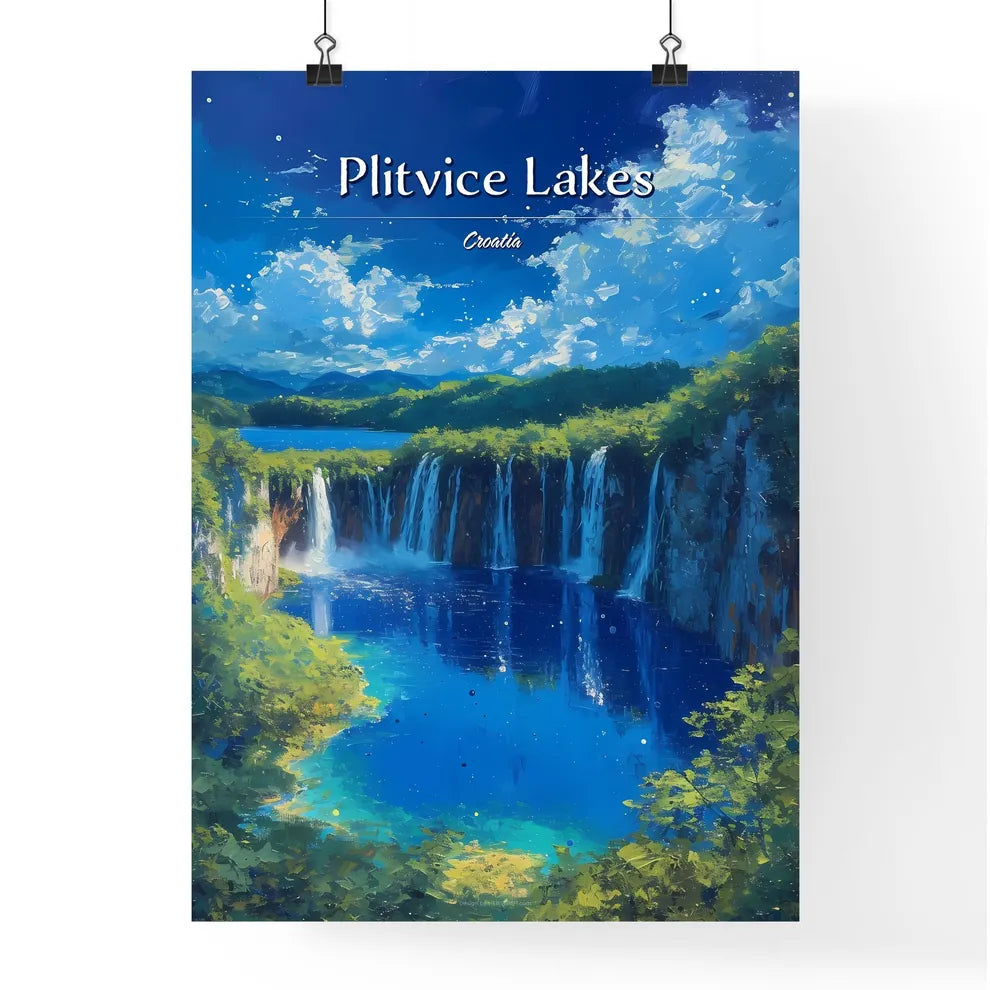 Plitvice Lakes National Park Poster
