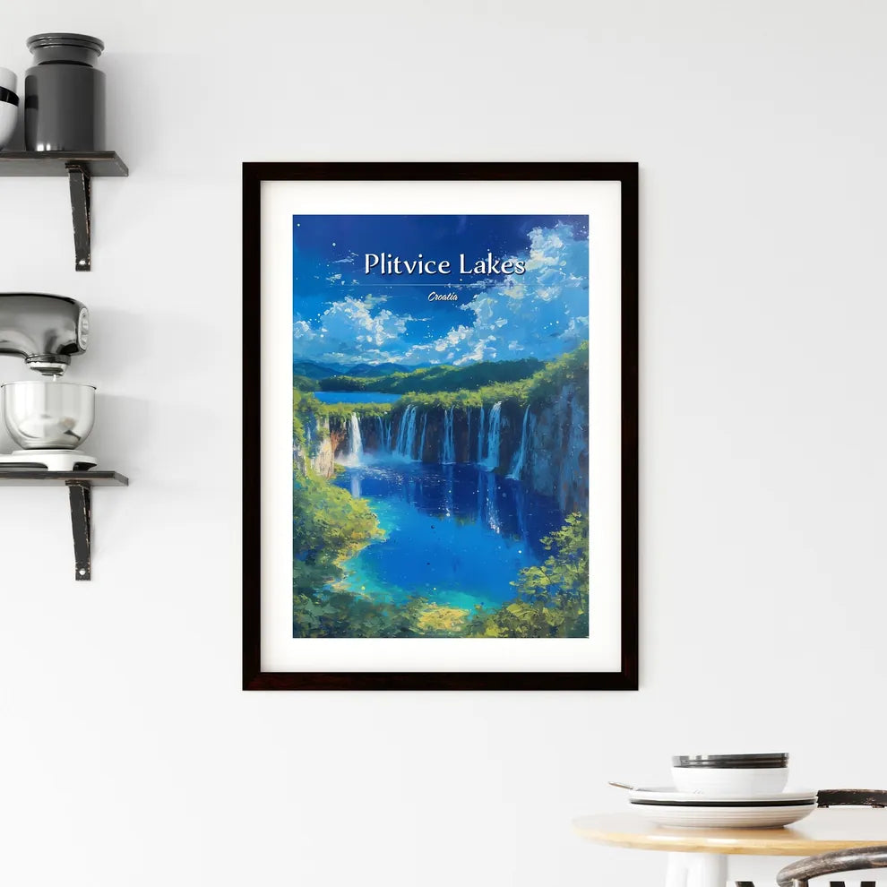 Plitvice Lakes National Park Framed Print