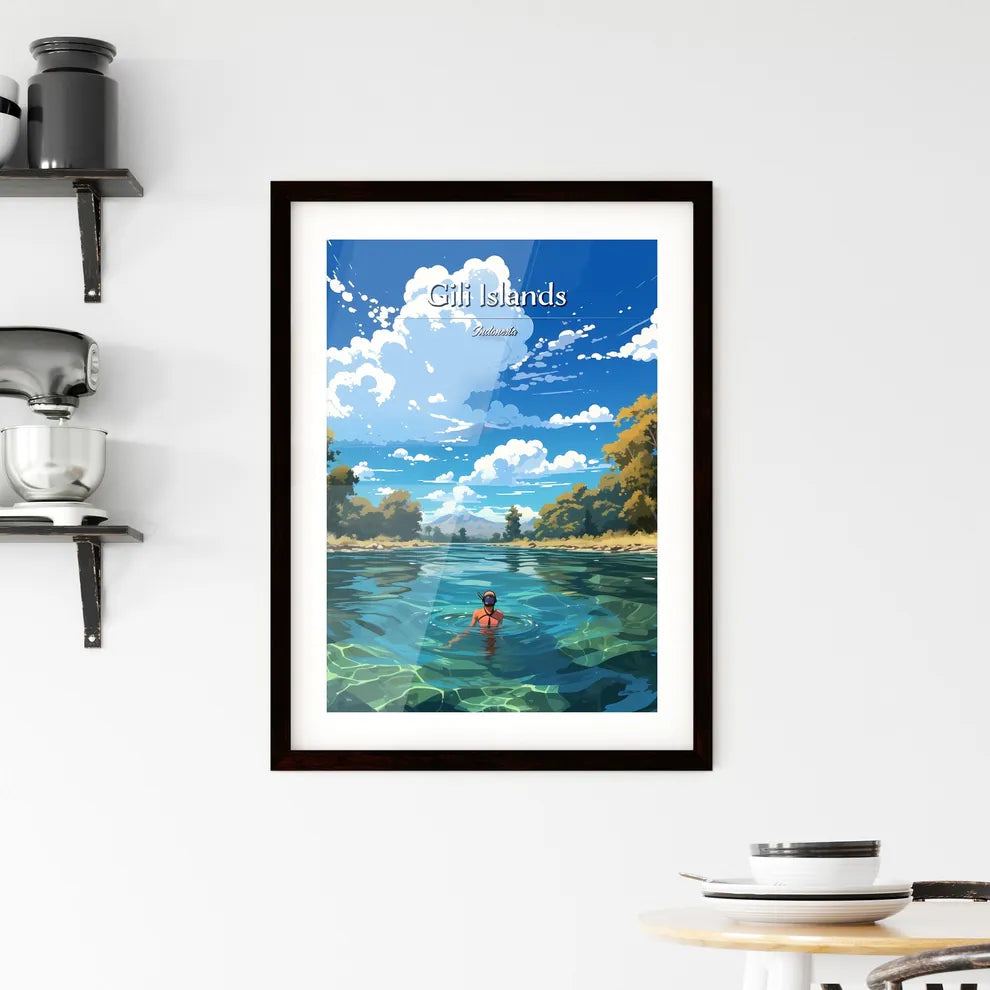Gili Islands Framed Print