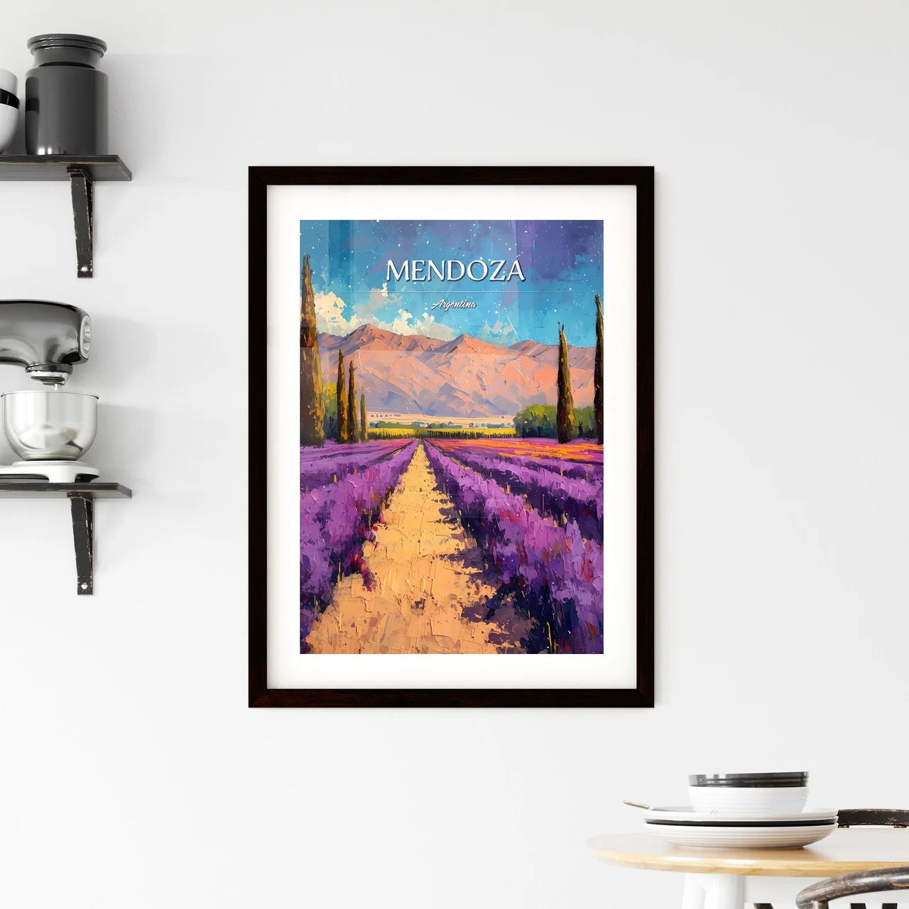 Mendoza Framed Print