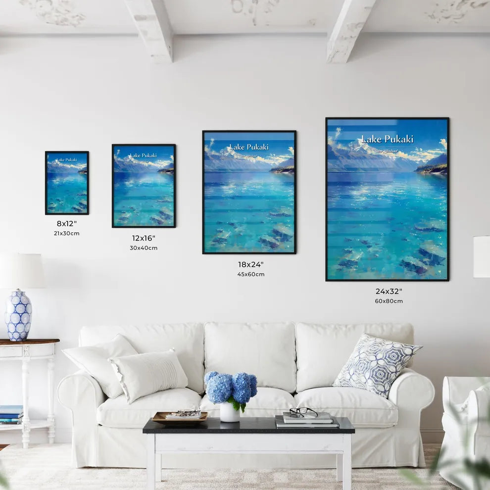 Lake Pukaki Size Chart