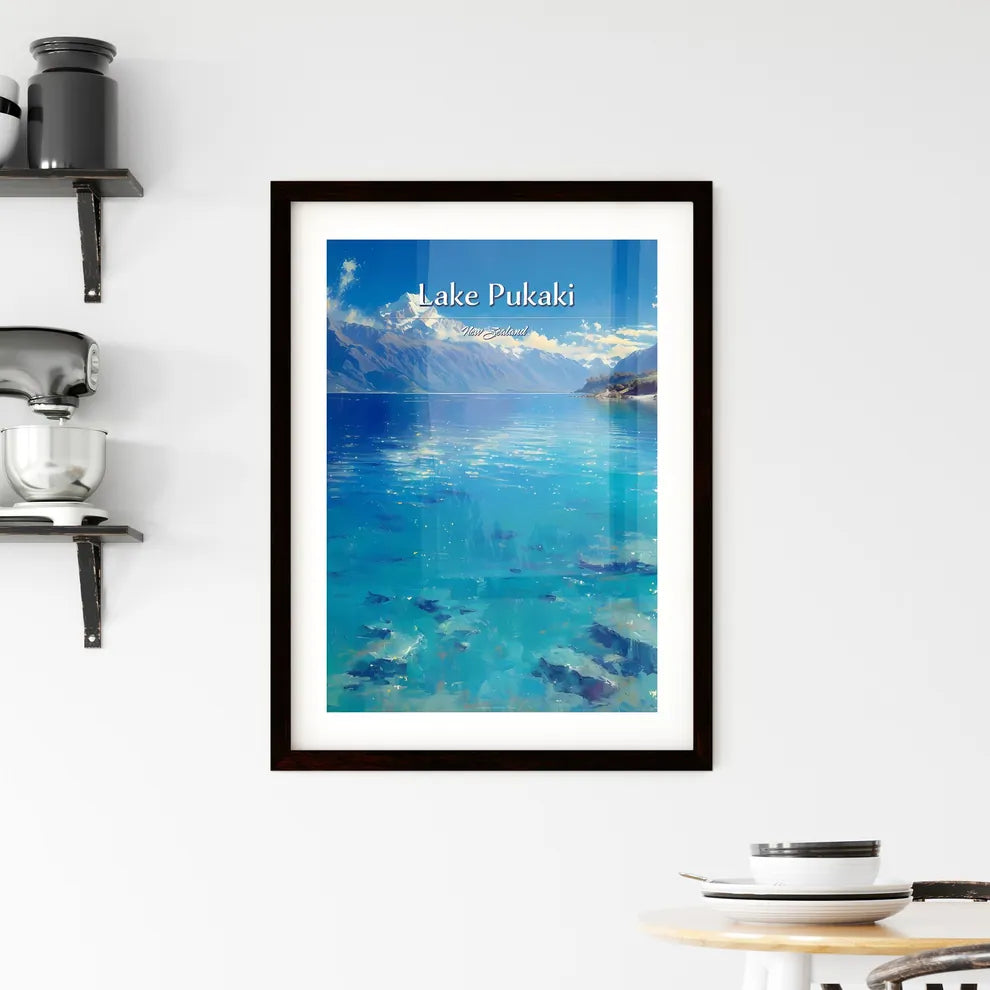 Lake Pukaki Framed Print
