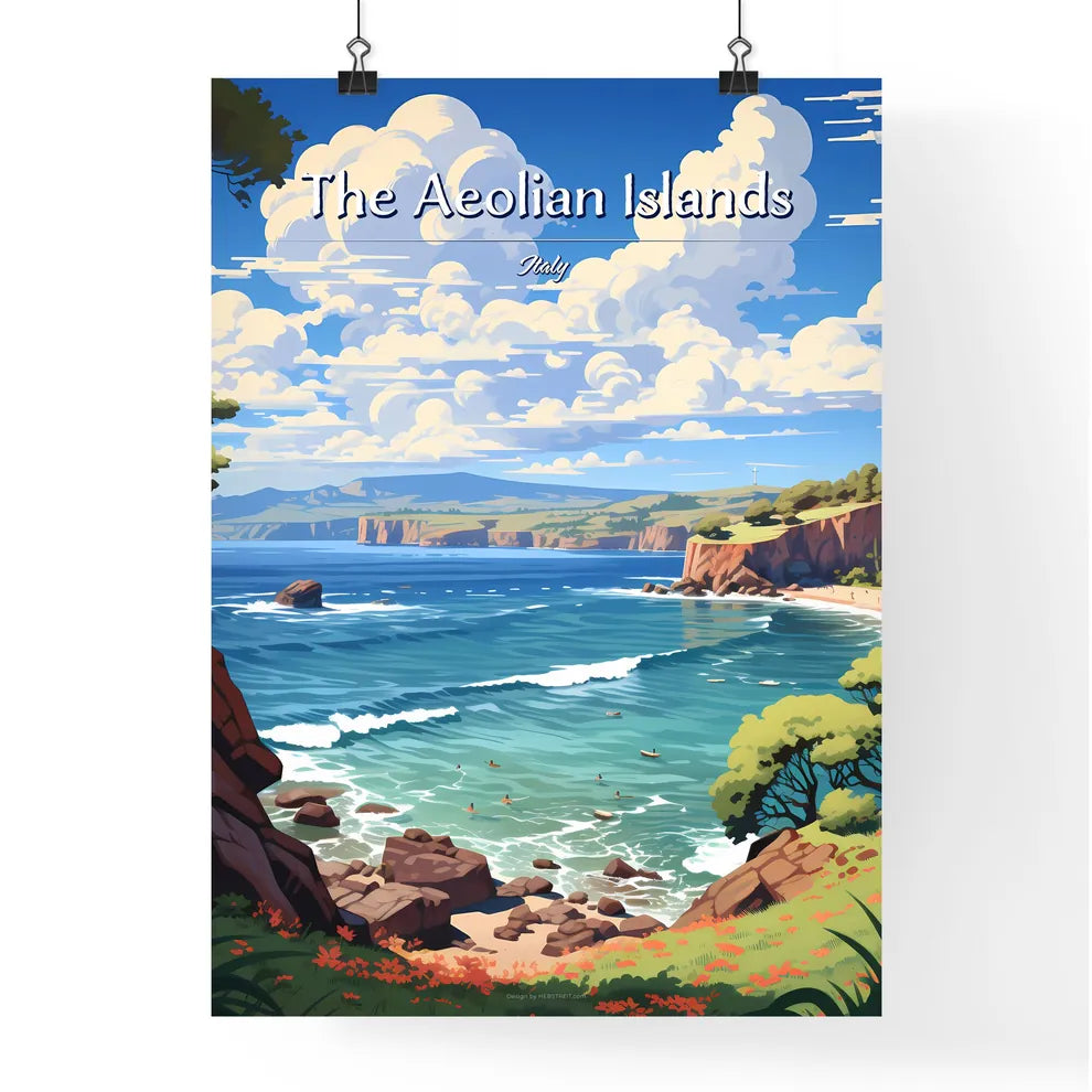 The Aeolian Islands Poster