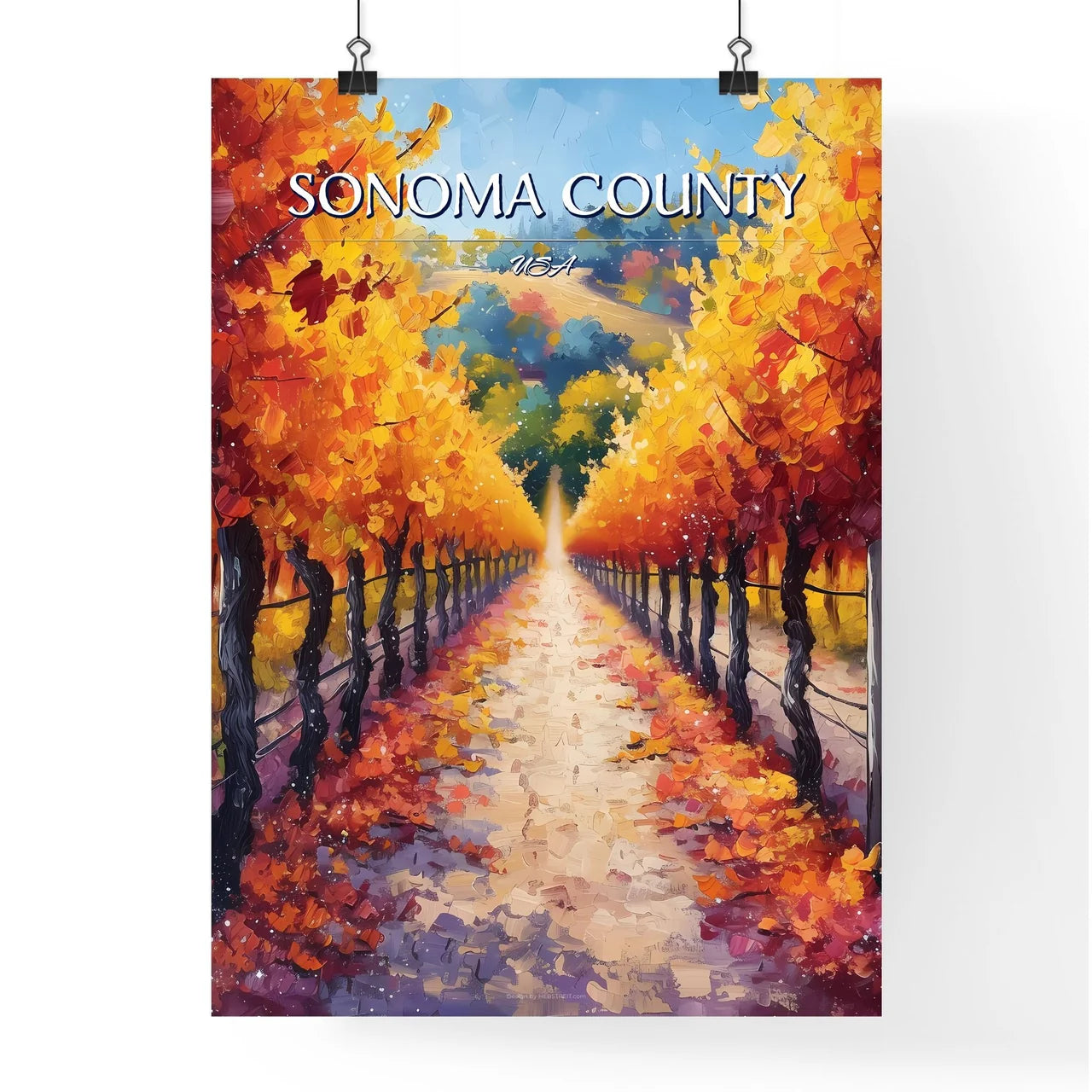 Sonoma County Poster