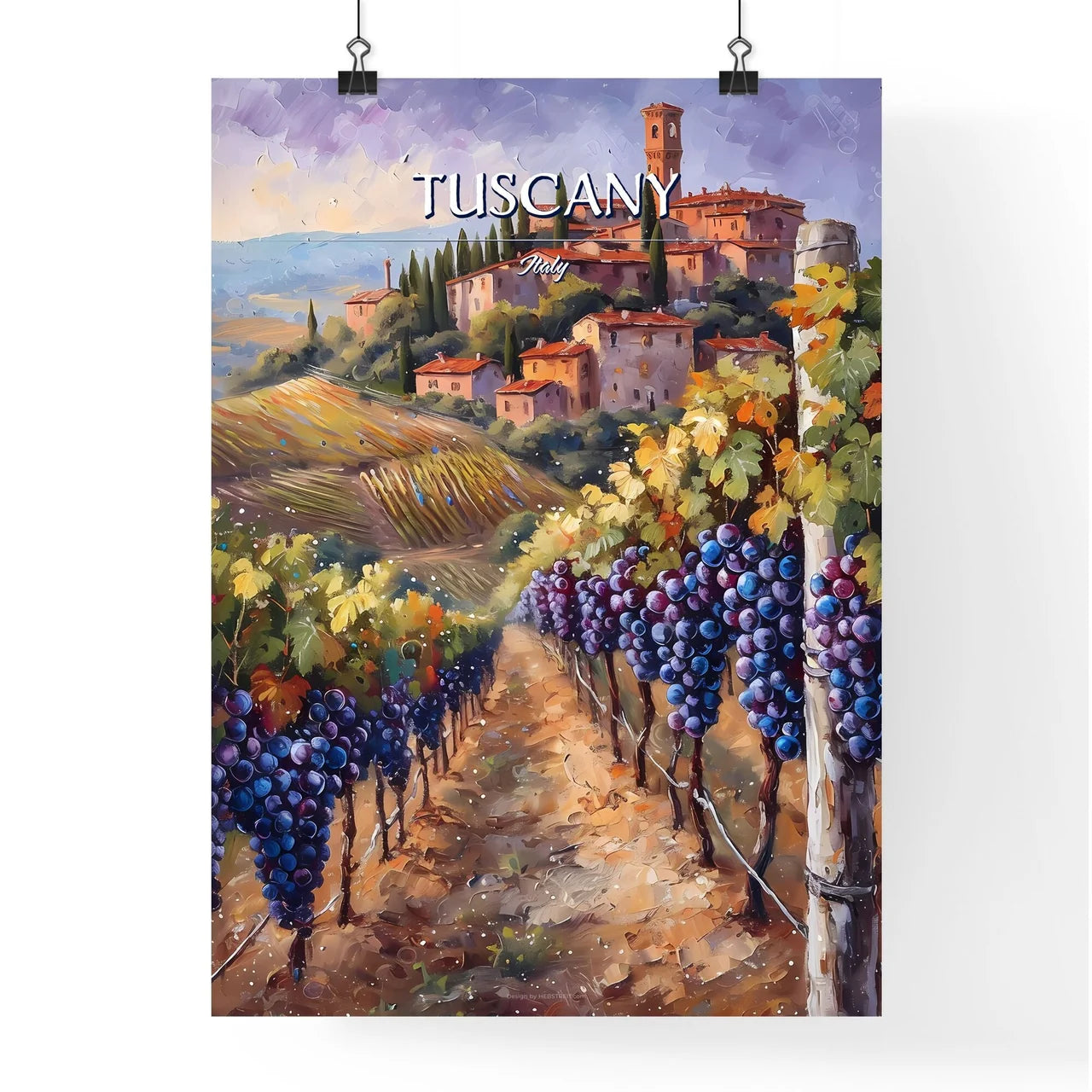 Tuscany Poster