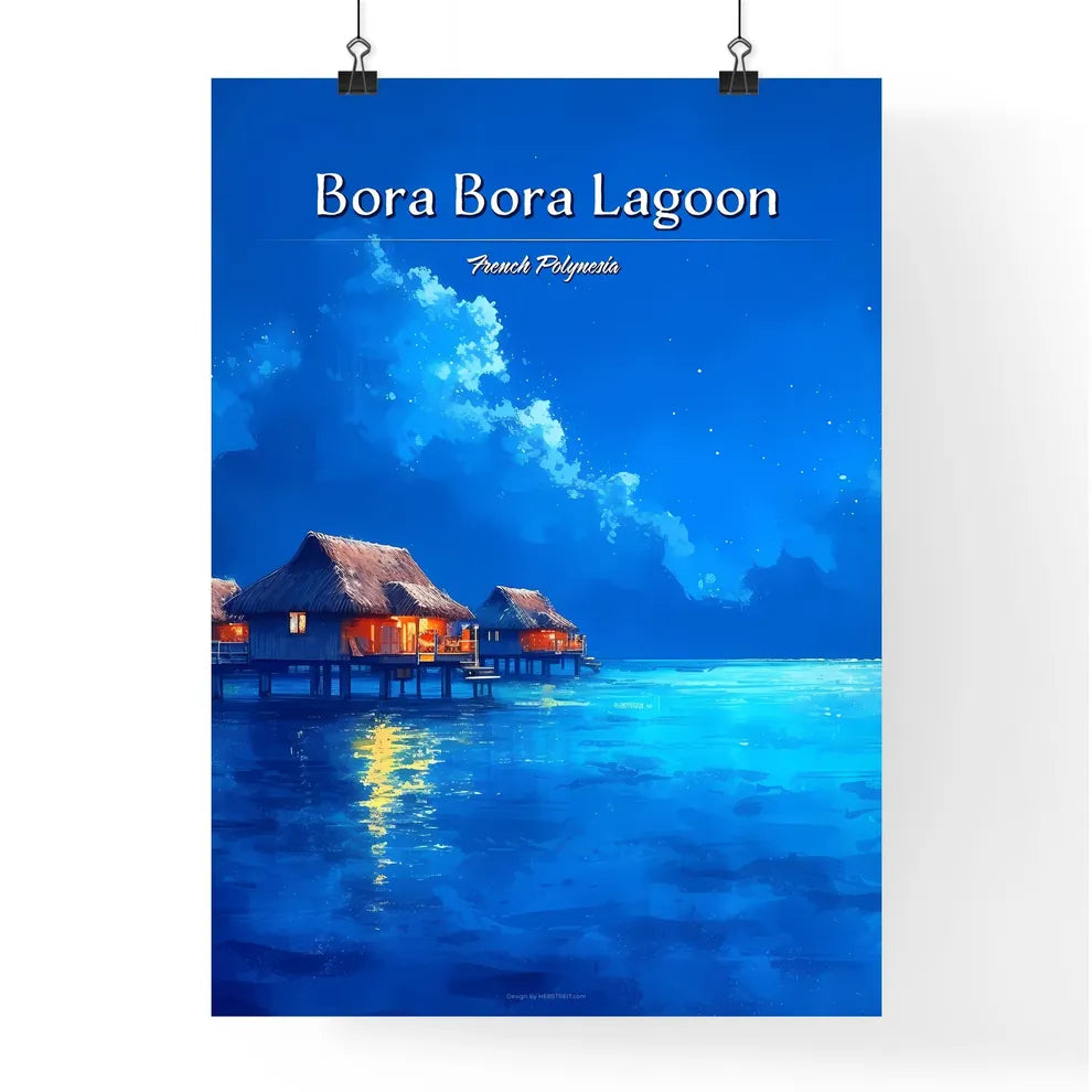 Bora Bora Lagoon Poster