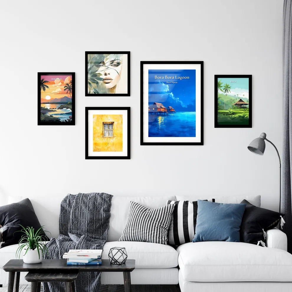 Bora Bora Lagoon Wall Art