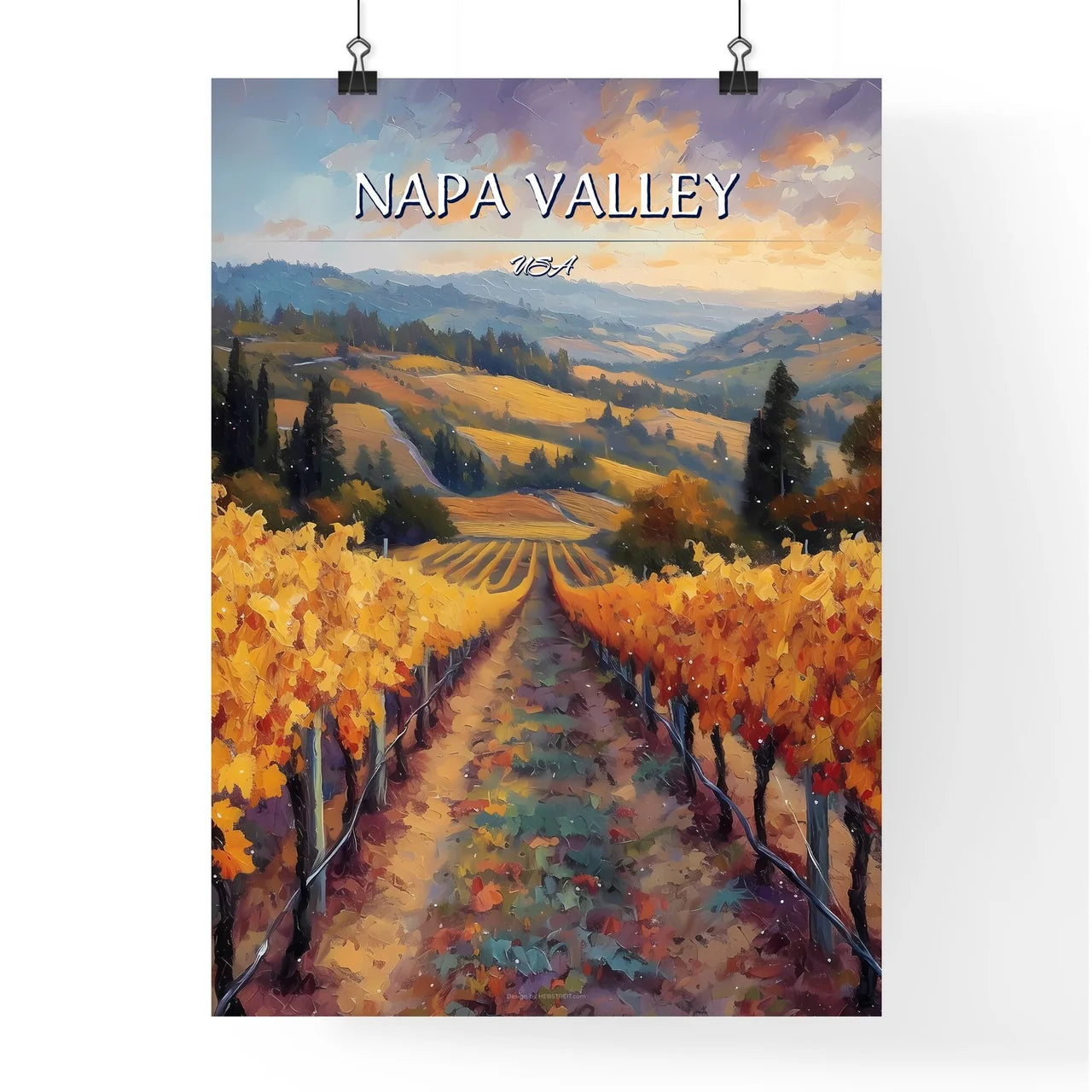 Napa Valley Poster