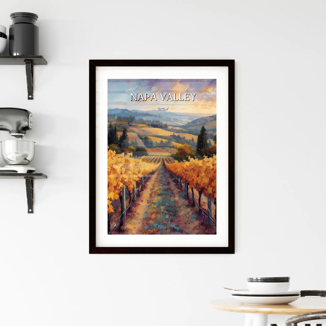 Napa Valley Framed Print
