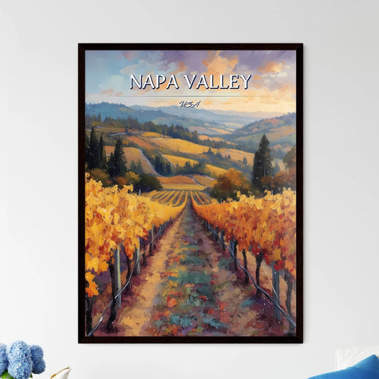 Napa Valley - Framed Art Print