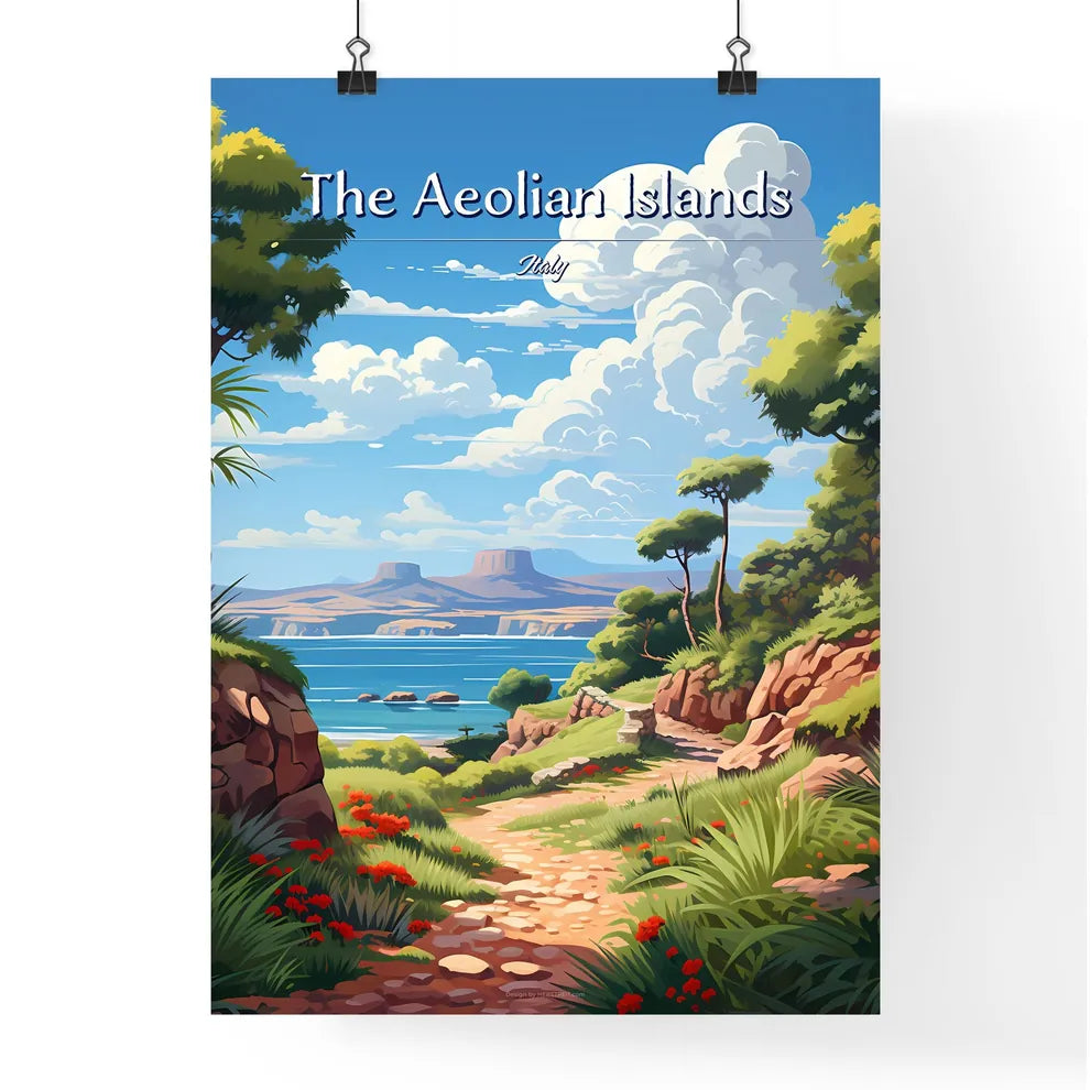 The Aeolian Islands Poster