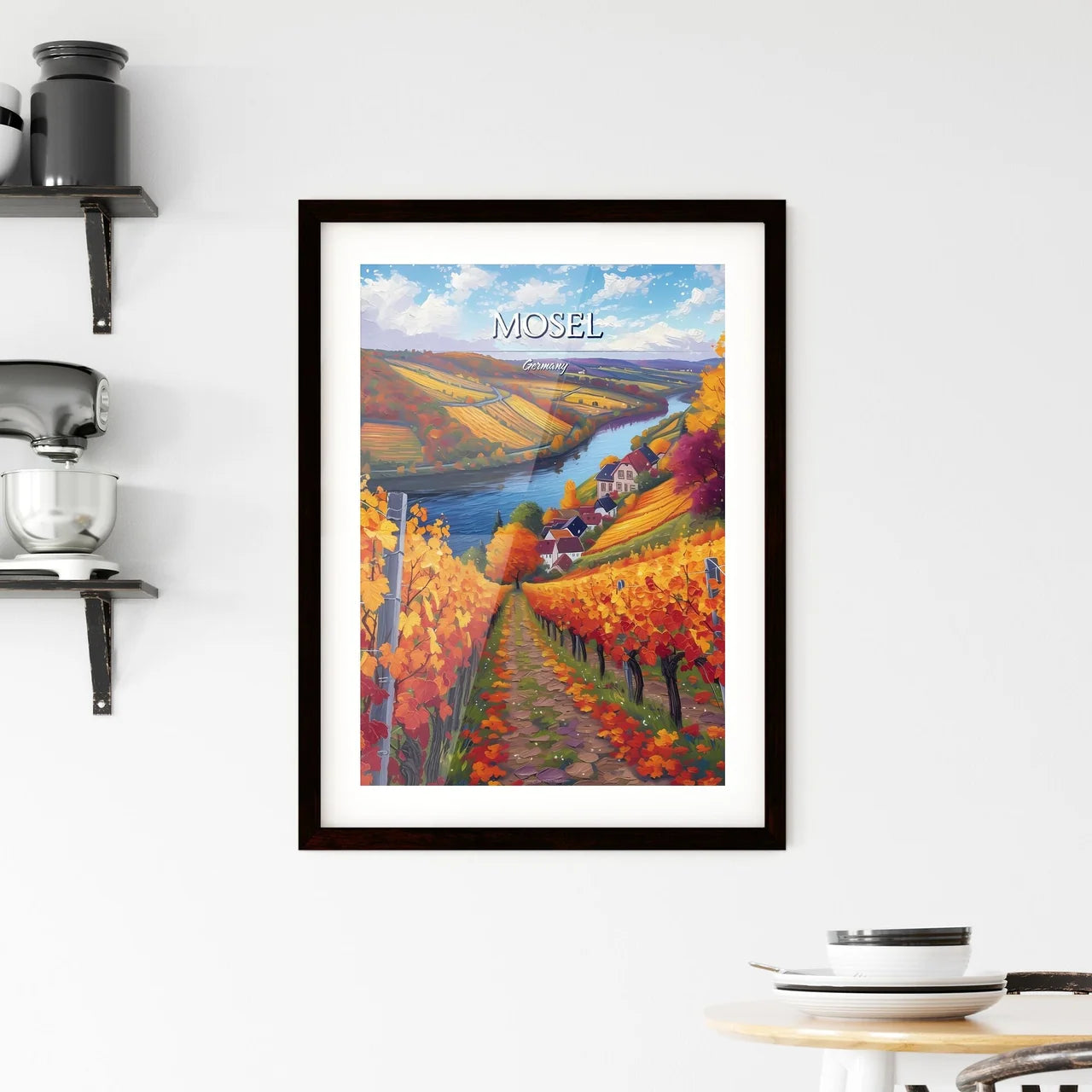 Mosel Framed Print