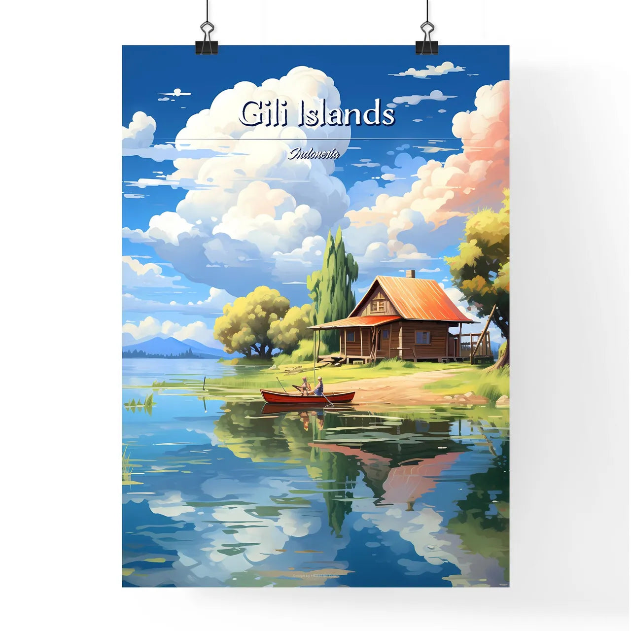 Gili Islands Poster