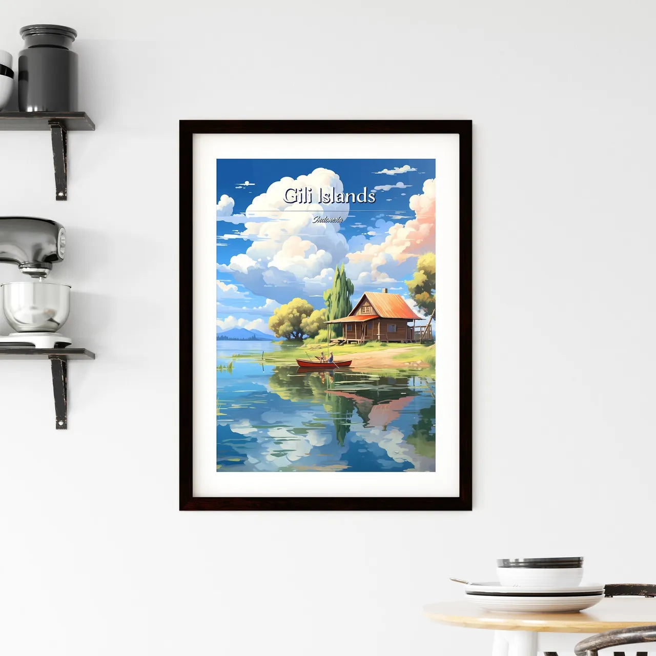 Gili Islands Framed Print